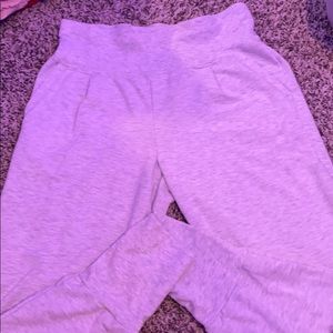 grey sweat pants